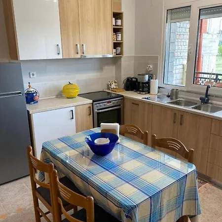 Polys And Paraskevi With View Ptolemaida