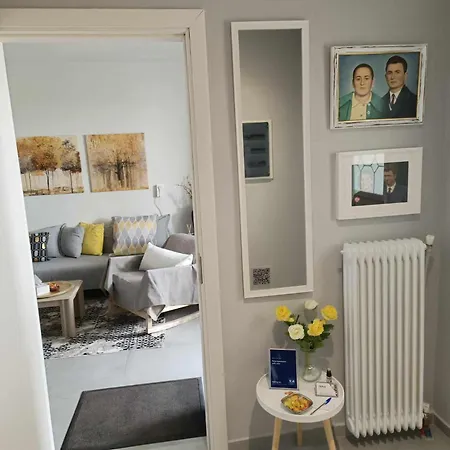 Polys And Paraskevi With View Ptolemaida