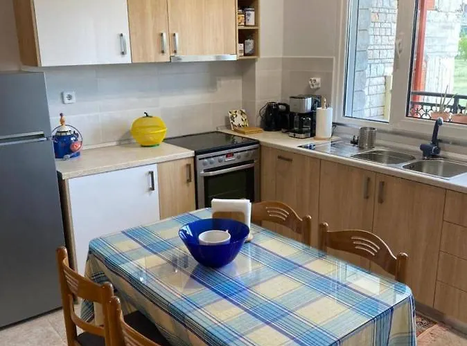 Polys And Paraskevi With View Ptolemaida