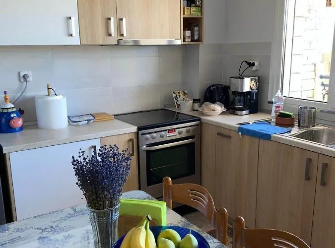 Polys And Paraskevi With View Ptolemaida