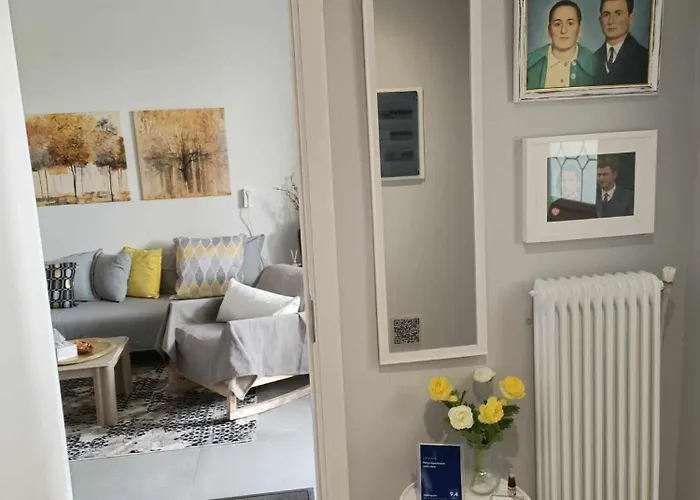 Polys And Paraskevi With View Ptolemaida